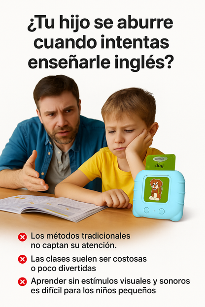 LECTOR DE TARJETAS DIDÁCTICO™- LA FORMA FACIL DE APRENDER